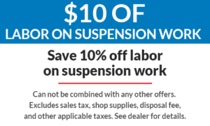 10 Off Suspension